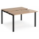 Adapt 1200mm Deep Sliding Top Double Starter Bench Desk